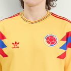 Adidas Men's Colombia 1990 Away Jersey Top in Bold Gold