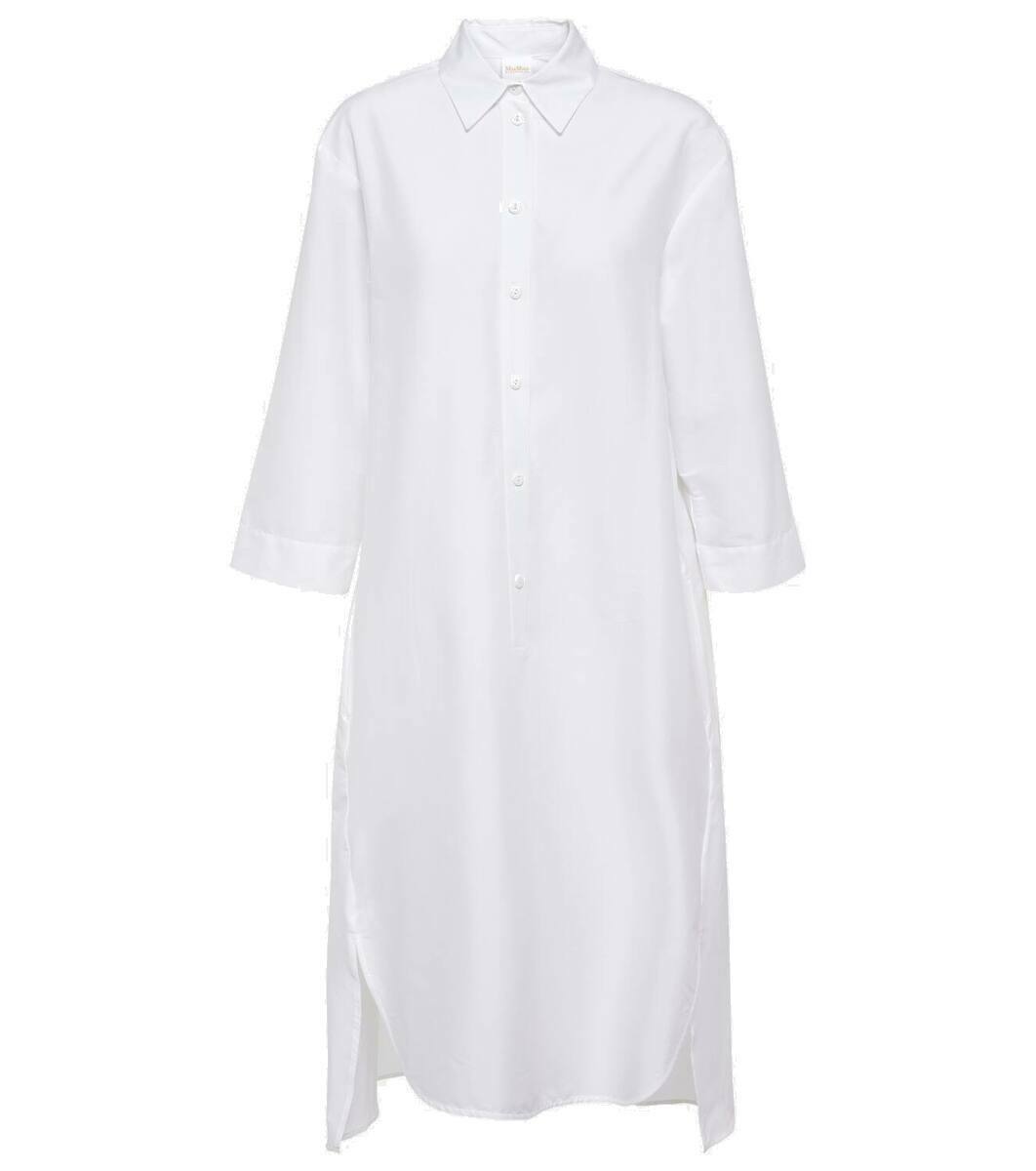 Max Mara Quincy cotton-blend midi dress Max Mara