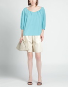 Manila Grace Womens Top Sky in Blue