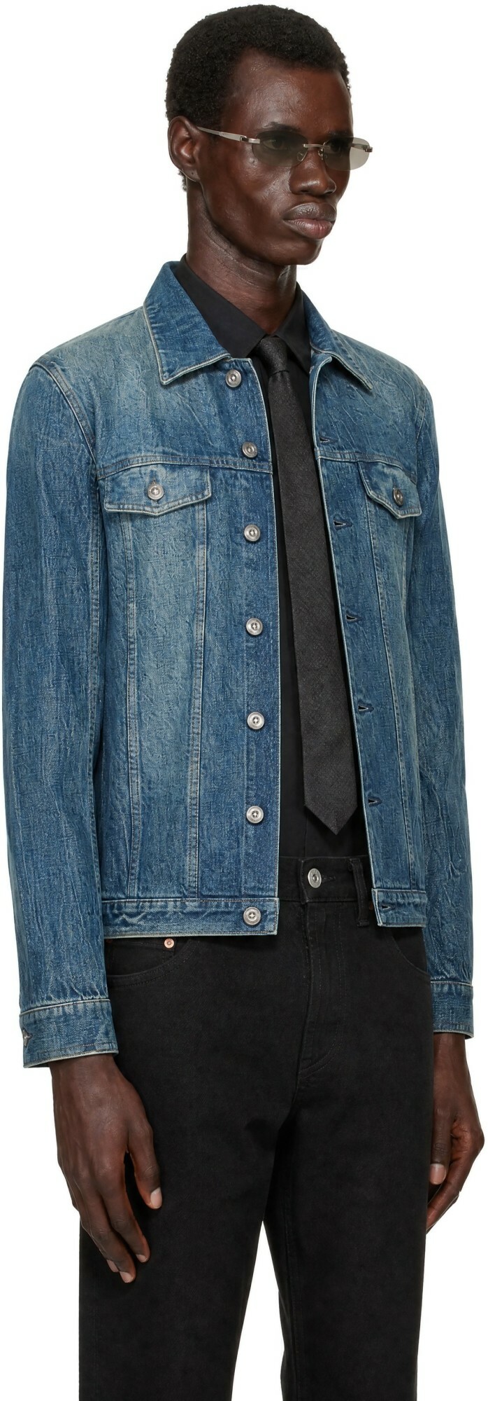 OUR LEGACY Blue Shackle Jacket