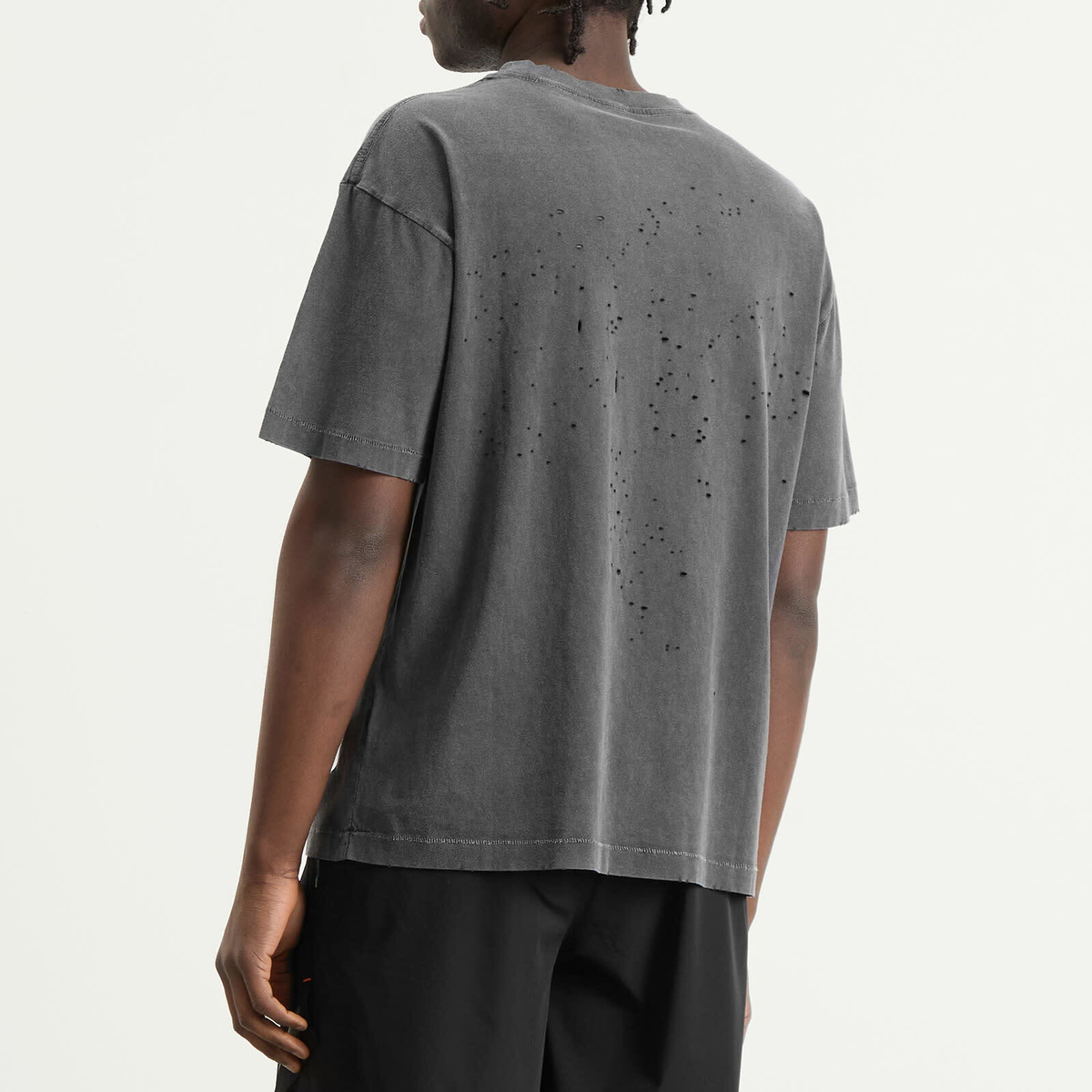 Satisfy Men's MothTech T-Shirt in Aged Black