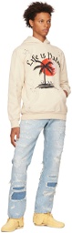 Palm Angels Off-White Sunset Palm Hoodie