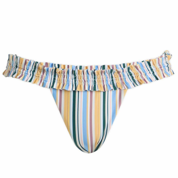 Photo: Faithfull The Brand Women's Tavira Bikini Bottom in Sifnos Stripe