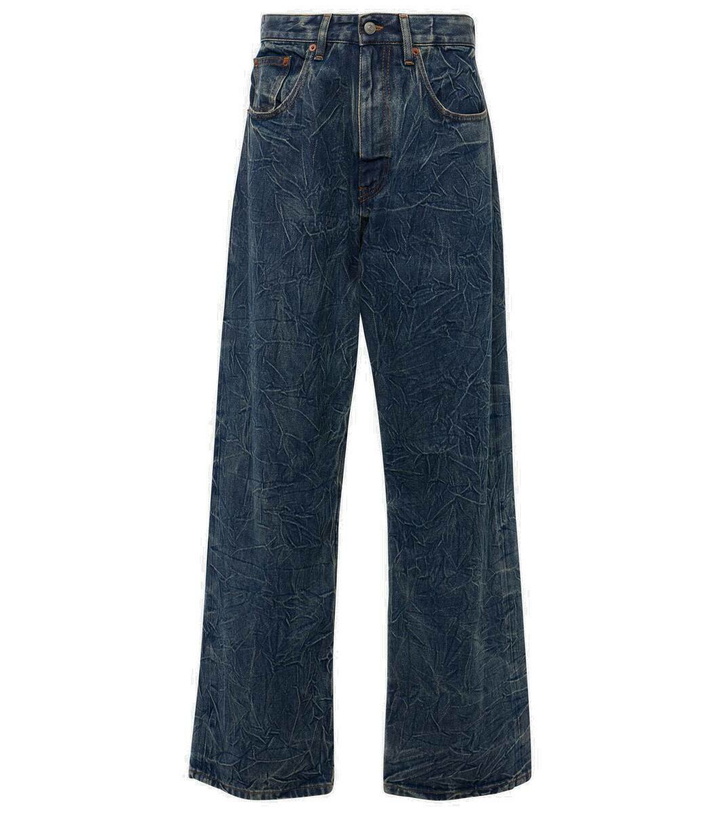 Photo: MM6 Maison Margiela Mid-rise straight jeans