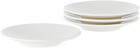 Jars Céramistes White Tourron Small Plate Set, 4 pcs