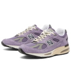 New Balance 991v2 Sneaker in Purple
