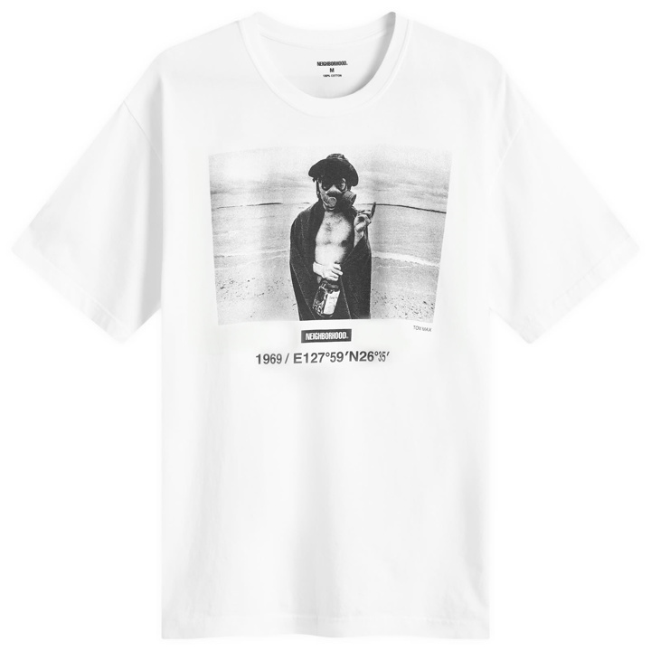 Photo: Neighborhood Men's x Osamu Nagahama 3 T-Shirt in White