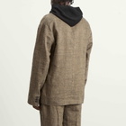 Our Legacy Men's Soft Weave Halt Blazer in Deep Husk