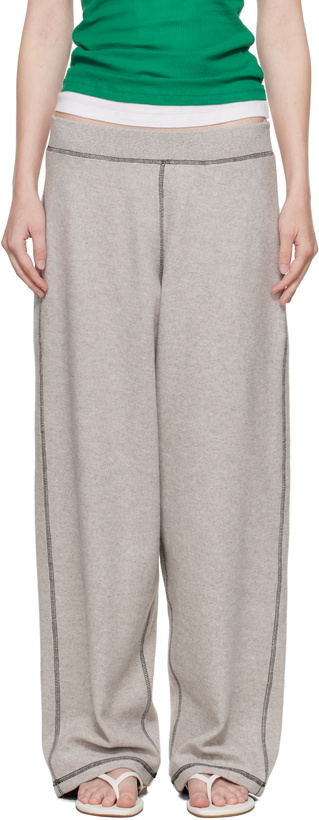 Photo: Baserange Gray Fold Sweatpants
