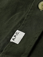 A.P.C. - Surchemise Graham Cotton-Canvas Overshirt - Green