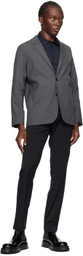 ATON Gray Tailored Blazer