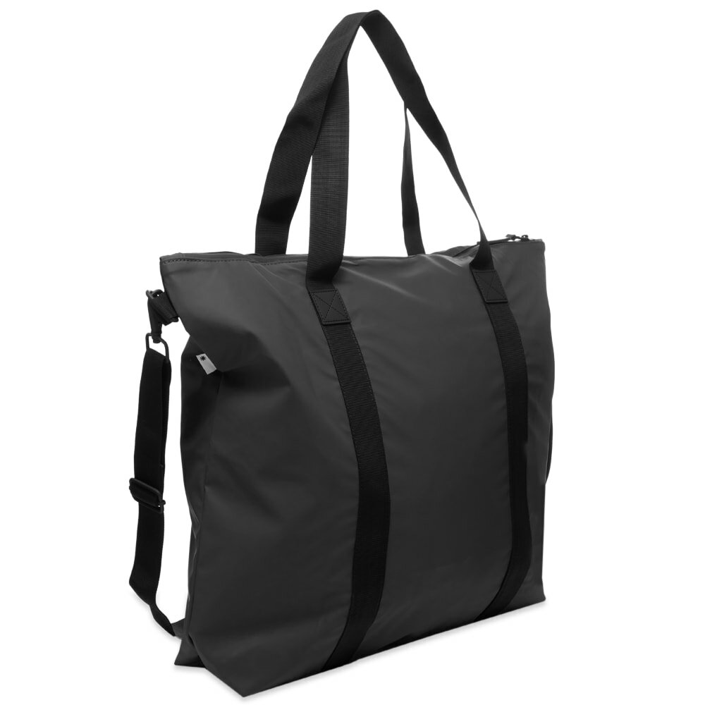 Rains Bator Puffer Tote Bag - Black