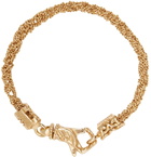 Emanuele Bicocchi Gold Crocheted Bracelet