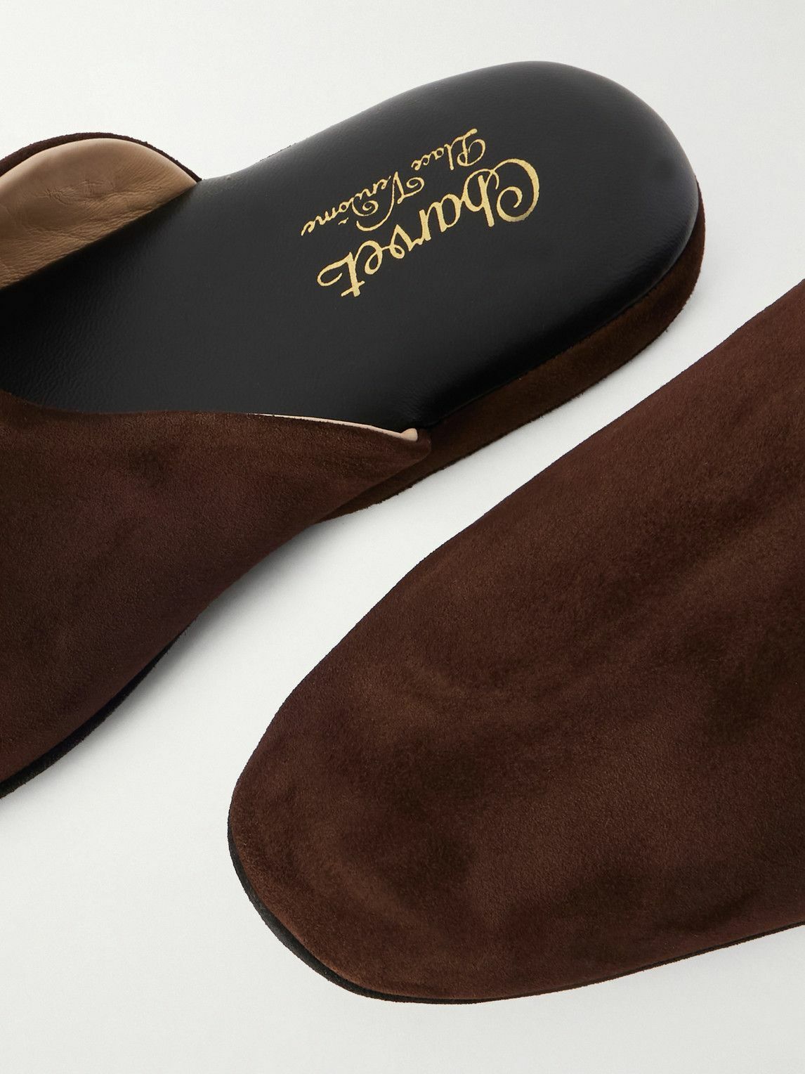 Charvet - Suede Slippers - Brown