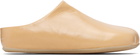 MM6 Maison Margiela Beige Factory Sabot Loafers