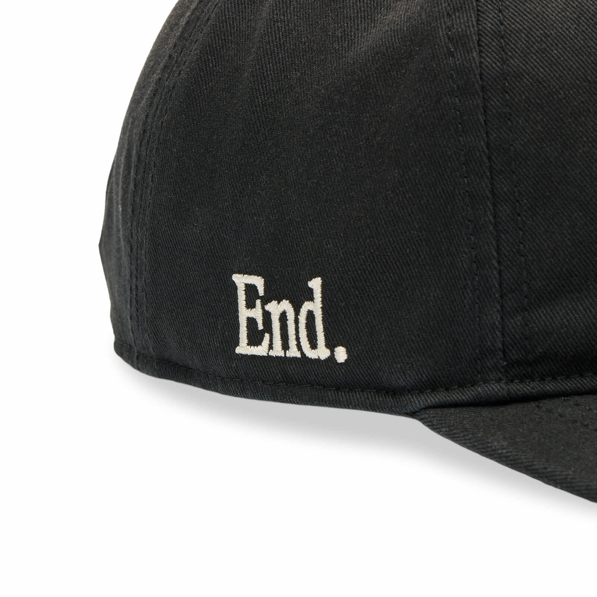 END. Whippet Hitch Cap in Washed Black 