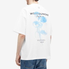 Wooyoungmi Men's Jellyfish Logo T-Shirt in White
