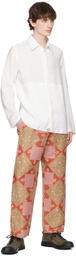 RANRA Multicolor Print Collector Trousers