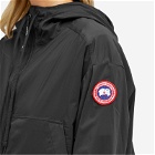 Canada Goose Women's Kaslo Cropped Wind Jacket in Black