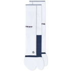 GOOPiMADE Men's GSK-01 COOLMAX Tabi Socks in White