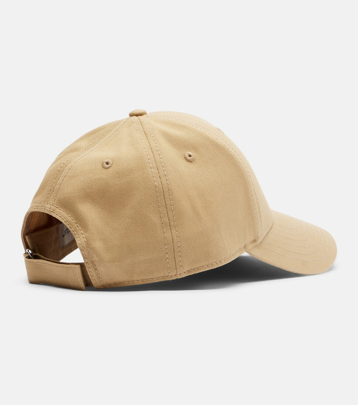 Moncler Logo cotton gabardine baseball cap