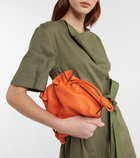 Loewe Linen-blend midi dress