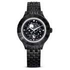 Swarovski Octea Moon Quartz Black Dial Watch 5677497
