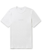 Calvin Klein Underwear - Logo-Print Cotton-Blend Jersey T-Shirt - White