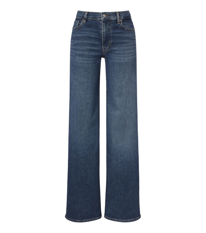 Photo: Frame Palace faded wide-leg jeans