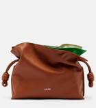Loewe Flamenco Medium layered leather clutch