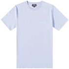 A.P.C. Men's New Raymond Embroidered Logo T-Shirt in Lilac