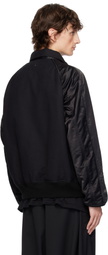 Y-3 Black Flight Bomber Jacket