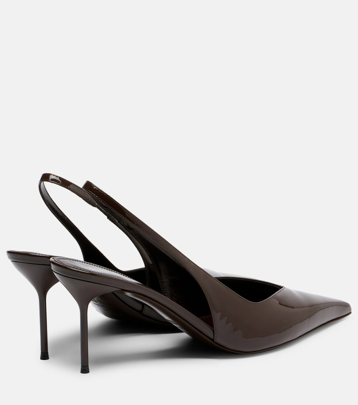 Paris Texas Lidia patent leather slingback pumps
