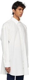Maison Margiela Off-White Oversized Poplin Shirt
