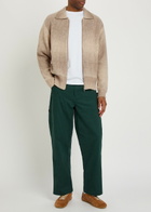 Les Deux Gannon Melange Knit Cardigan Beige