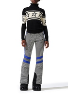 Perfect Moment Chopper Roll-neck Merino Wool Sweater Black