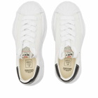 Maison MIHARA YASUHIRO Men's Blakey Low Original Sole Canvas Sneakers in White