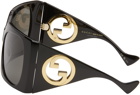 Gucci Black Square Sunglasses