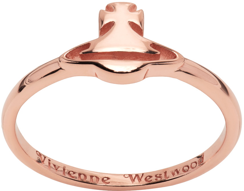 Vivienne Westwood Rose Gold Carmen Ring