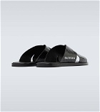 Balenciaga - Logo leather sandals
