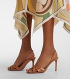 Aquazzura Tati slingback leather sandals