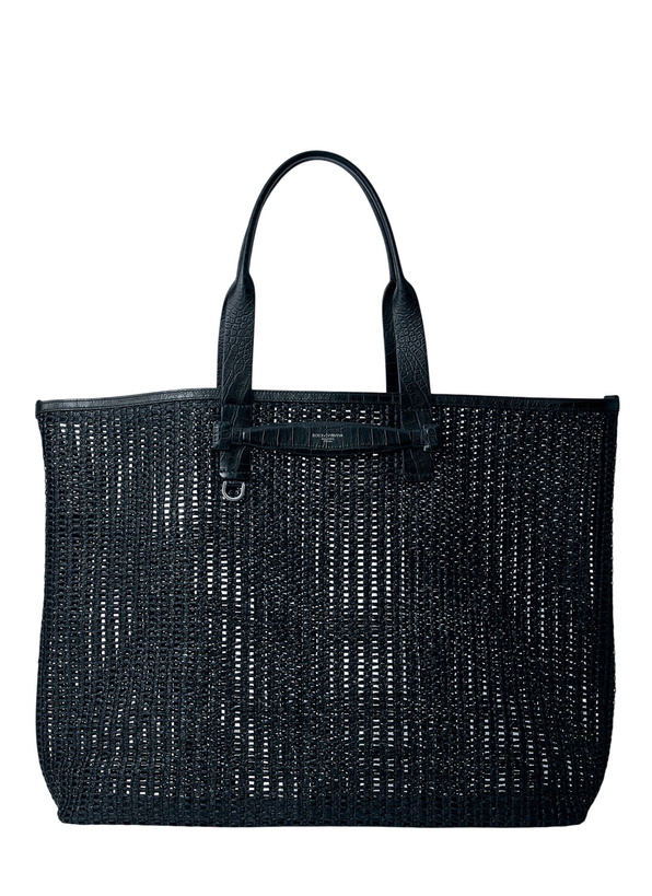 Photo: Dolce & Gabbana Woven Mesh Tote Bag