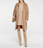 Max Mara - Chieti wool-blend crêpe minidress