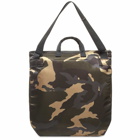 Porter-Yoshida & Co. Men's Counter Shade Camo Helmet Tote in Woodland Khaki