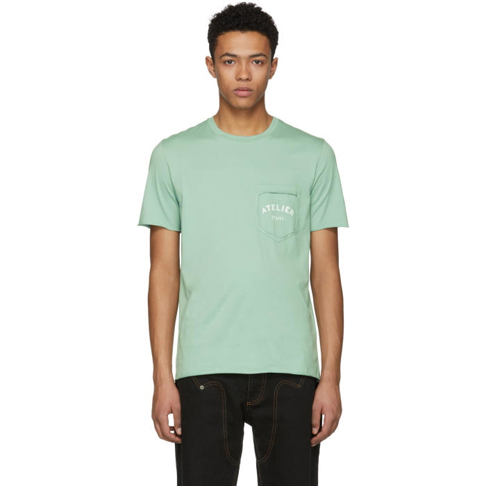 Photo: Maison Margiela Green Atelier Pocket T-Shirt 