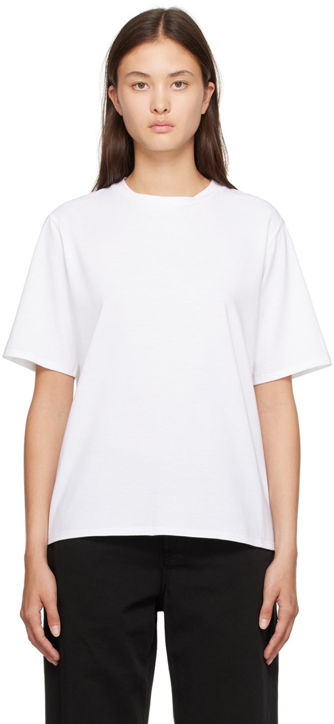 The Row White Chiara T-Shirt The Row