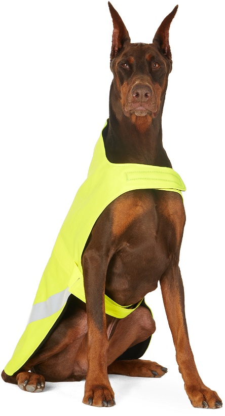 Photo: Stutterheim Yellow Safety Dog Raincoat