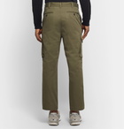 Comme des Garçons HOMME - Cropped Cotton-Twill Cargo Trousers - Green