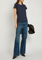 Rag & Bone The Slub Cotton T-shirt Navy