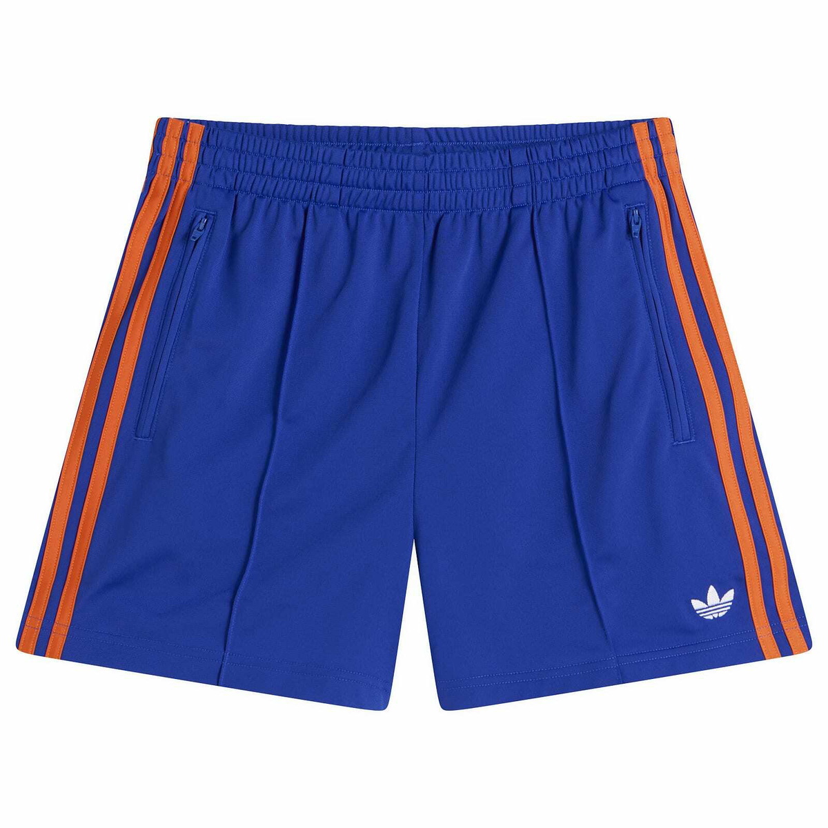 Adidas Women's Firebird Short in Bold Blue/Orange